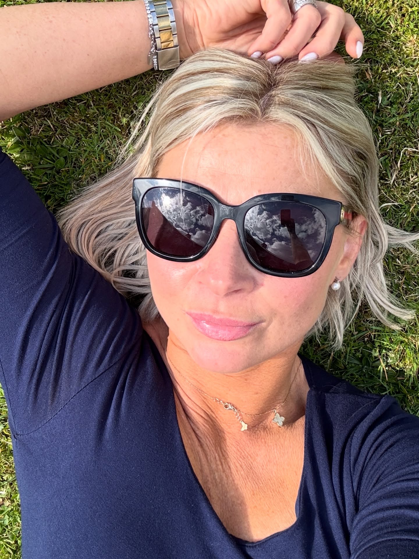Lidia Sikorska nad Lago d'Iseo
